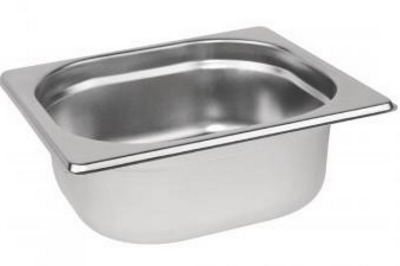 Maxima Edelstahl Gastronorm Behälter 1/4 GN – Luftdicht, Stapelbar, Perfekt Für Profiküchen