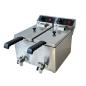 Preview: GASTRO FRITTEUSE ELEKTRO TISCHFRITEUSE 2X4 LITER 2 x 3.3kW