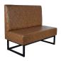 Preview: Sitzbänke – Troje – Vintage Ary Cognac 120x60cm