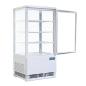 Preview: Polar Kühlvitrine mit gebogenen Türen 86L