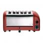 Preview: DUALIT TOASTER 60154 ROT 6 SCHLITZE
