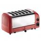 Preview: DUALIT TOASTER 60154 ROT 6 SCHLITZE