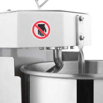 Teigknetmaschine 8 L – Weiß – Für Gastronomie & Bäckerei – 4,5 kg Teig