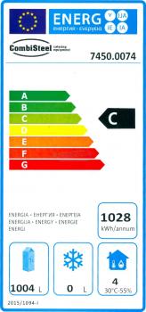 KÜHLSCHRANK RFS 2 TÜREN Energieklasse C