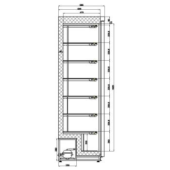 TIEFKÜHLSCHRANK WEIß 1 TÜR Energieklasse C