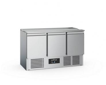 Saladette 3 Türig 1365x700x876mm