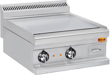 Elektro-​Grillplatte, glatt, 9 kW, 400V, 600x600x270