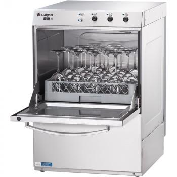 Gastronomie Geschirrspülmaschine mit Ablaufpumpe 50x50 KORB MIT 3 PUMPEN