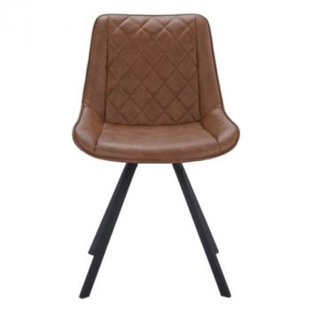 Gastro Stühle Tes Diamond – Vintage Matt Mocca