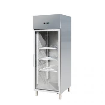 Gastro Tiefkühlschrank 650 liter mit Glasstür
