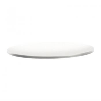 Topalit Classic Line runde Tischplatte weiß 60cm