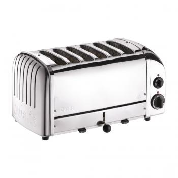 DUALIT TOASTER 60144 CHROM 6 SCHLITZE