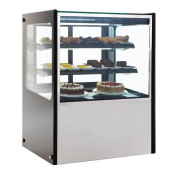 Polar Kuchentheke Kühlvitrine 300 Liter