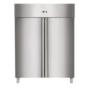 Edelstahlkühlschrank, Inhalt 1333 Liter, GN2/1 Kühlschrank für Gastronomie