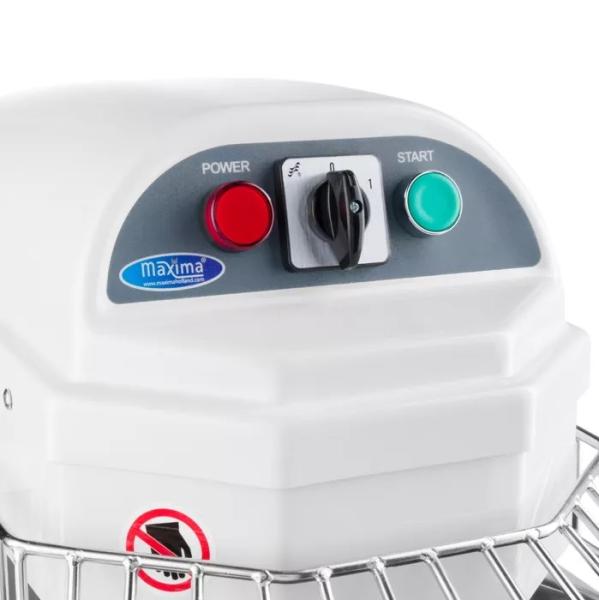 Gastro Teigmischer - 20 l - 13 kg Teig - 2 Geschwindigkeiten Teigmaschine
