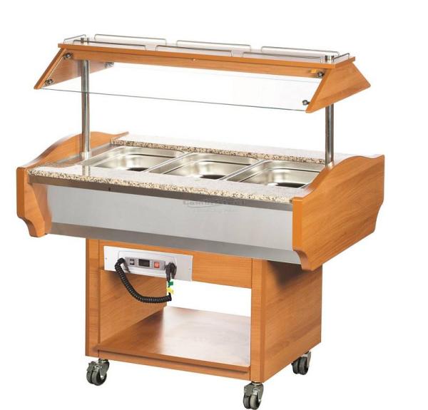 HEIßES BÜFFET GN 3/1 Bain-Marie Wärmebuffet