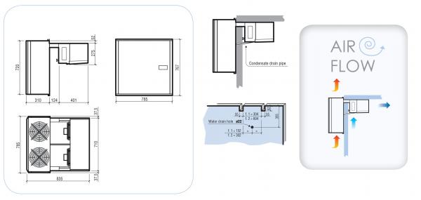 TIEFKÜHLAGGREGATE HUCKEPACK 6,3-9,8 M3