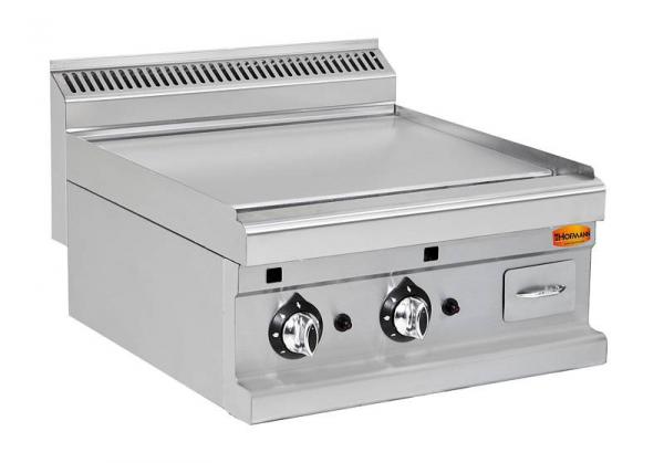 Gas-​Grillplatte, glatt, 14 kW, 600x600x270