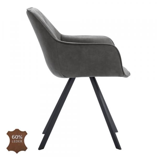 Gastronomie Stuhl Beli – Vintage Graphite