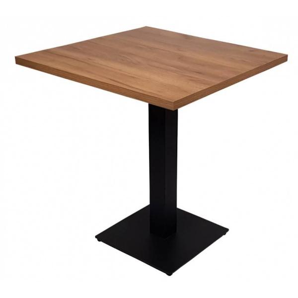 Gastronomie Bistrotisch 70x70 cm Coffee Light mit Untergestell