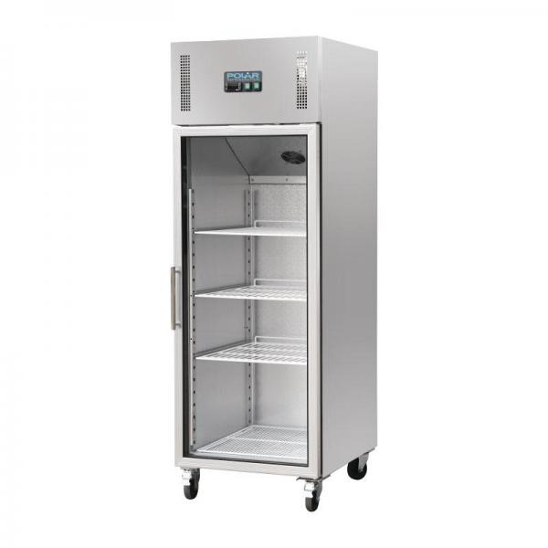 Polar Gastro Kühlvitrine 1-türig 600L