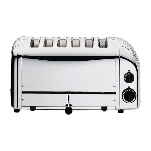 DUALIT TOASTER 60144 CHROM 6 SCHLITZE