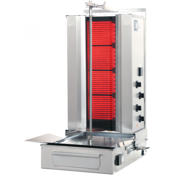 POTIS Ceran Dönergrill  F CE4 Gyrosgrill max 50kg Döner Ocagi