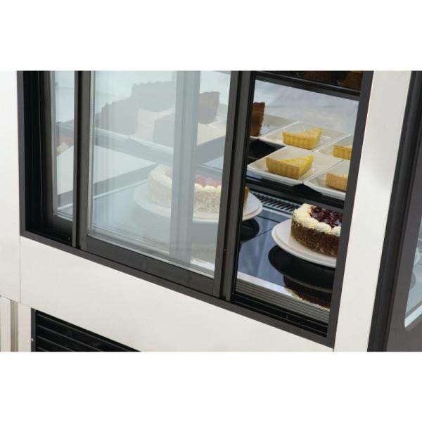 Polar Kuchentheke Kühlvitrine 300 Liter