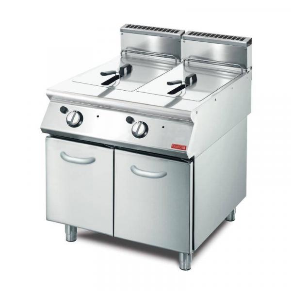 Gastro M Gas Fritteuse 70/80FRG 2 x 13 Liter 20,4kW