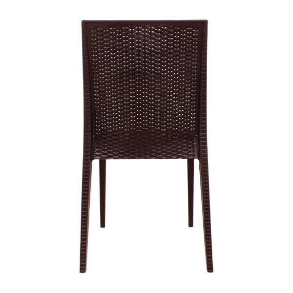 Bolero Rattanstühle braun 4 Stück