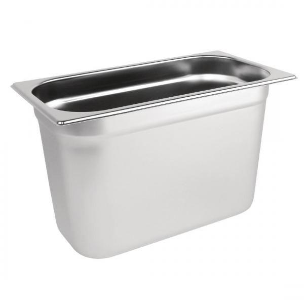 Vogue GN-Behälter Edelstahl 20cm GN1/3