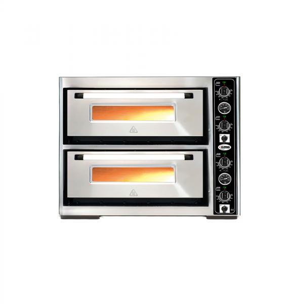 GMG Pizzaofen für 12 x 30er Pizzen mit Thermoanzeige 2 Kammer
